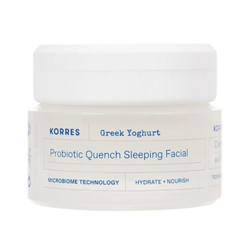Korres Greek Yoghurt Probiotic Quench Κρέμα Προσώπου Νυκτός με Υαλουρονικό Οξύ για Ενυδάτωση & Ανάπλαση 40ml
